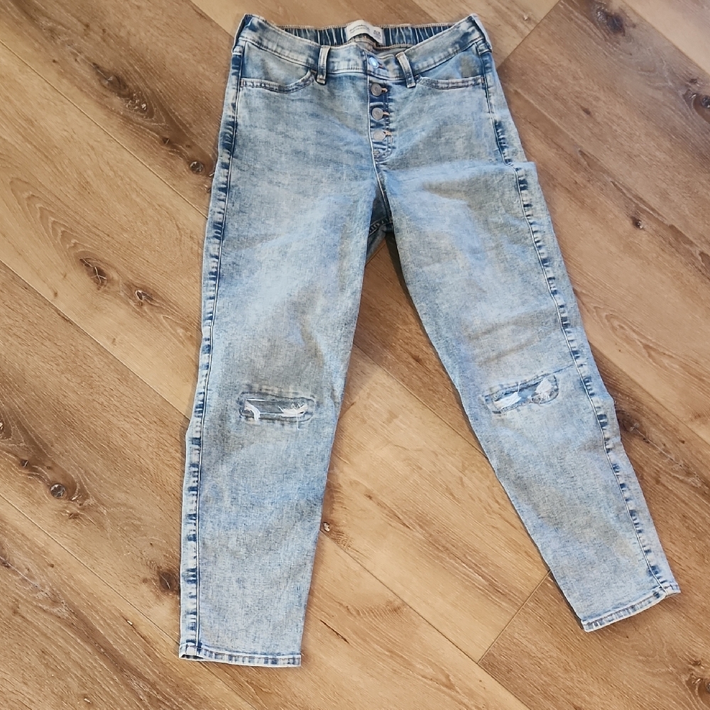 Abercrombie Kids Light Blue Skinny Jeans